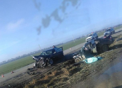 Пассажир «Приоры» погиб при столкновении с «БМВ» на Ставрополье