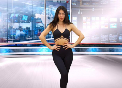 Поменять купальник на шубу пришлось Вике из «Блокнота» в преддверии пасмурных выходных в Ставрополе