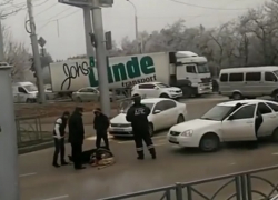 80-летнюю бабушку увезла "скорая" после ДТП с "Газелью" в Ставрополе