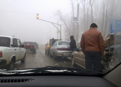 В Ставрополе на улице Объездной столкнулись пять автомобилей