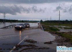 На Ставрополье ограничено движение на одной из трасс по причине подтопления
