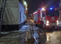 В Ставрополе рано утром загорелась диспетчерская троллейбусного парка