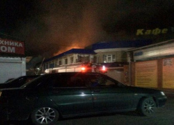 На рынке Пятигорска произошел пожар