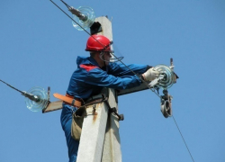 Восстановлена подача света в обесточенное село