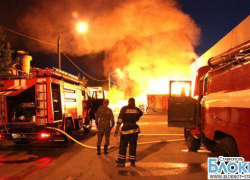 На Ставрополье горела ветеринарная станция