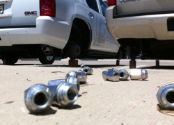 Очередные подозреваемые в краже колес были задержаны в Ставрополе