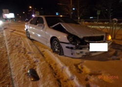 Пешеход пострадал в Ставрополе при столкновении двух иномарок