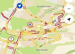 "Пробки 9 баллов": автомобильные заторы парализовали улицы Ставрополя 