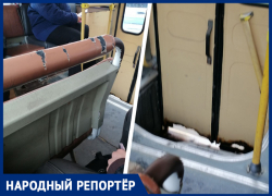 Состояние одного из автобусов удручает жителей Ставрополя