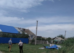 В Андроповском районе пострадавшими от урагана признаны 244 человека