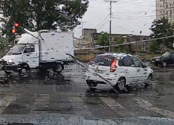 Под прикрытием дождя: ставропольские водители ездили на красный и пересекали две сплошные