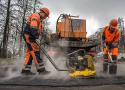218 тысяч квадратных метров дорог отремонтировали в Ставрополе