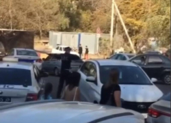 В Ставрополе из-за посетителей Комсомольского пруда случился дорожный коллапс