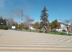 Пожар в полицейском участке в Минеральных Водах зафиксировали утром 31 марта 