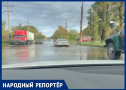 На болото вместо дороги пожаловались жители Ставрополя