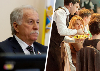 Дума Ставрополья заказала еще один банкет с шампанским и осетриной за счет краевого бюджета