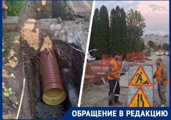 Перекопанный из-за строительства ливневок Чапаевский проезд возмутил жителей Ставрополя