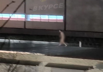 Голый Тарзан прогуливался по крышам гаражей и раскачивался на ели в Ставрополе