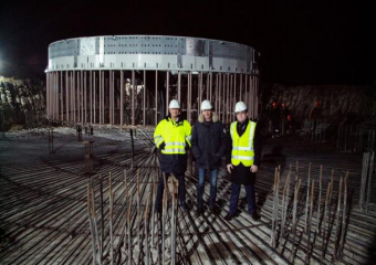 На Ставрополье завершаются бетонные работы на ветроэлектростанции