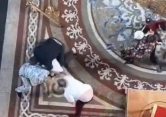 Устроил жесткий дебош в храме, избил дьякона и попал под суд житель Георгиевска