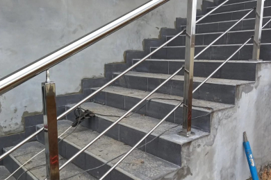 Ограждение пандуса для маломобильных групп населения. "Перила26" - 