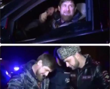 Рамзана Кадырова оштрафовали сотрудники ГИБДД из-за ролика в соцсети