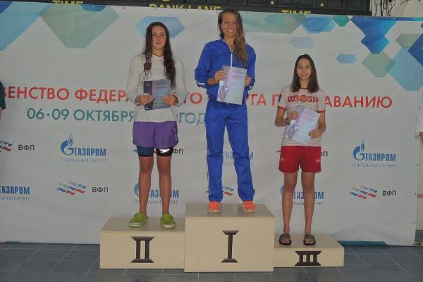 Одиннадцатать золотых медалей из Крыма привезла ставропольская пловчиха