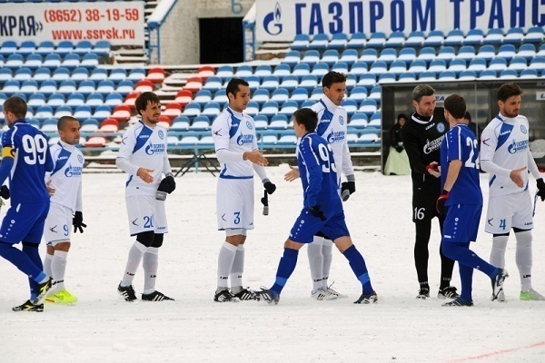 Ставропольское «Динамо» и «Таганрог» по снегу счет открыть не смогли