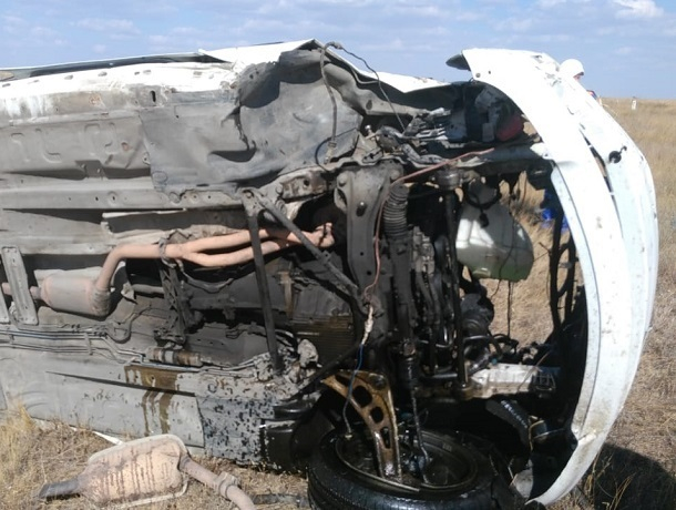 Водитель «БМВ» заснул за рулем и несколько раз перевернул авто на Ставрополье