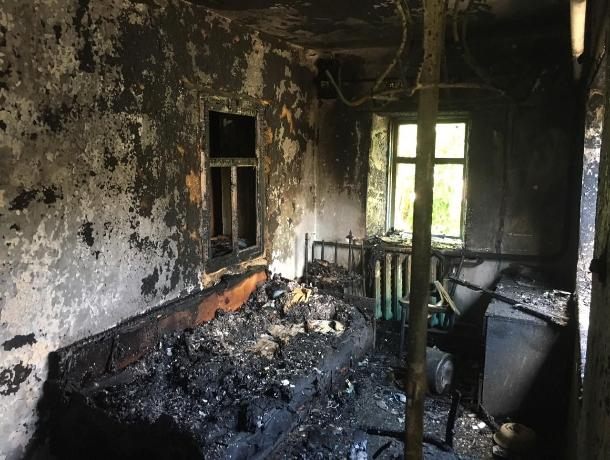 На Ставрополье в пожаре пострадал ребенок
