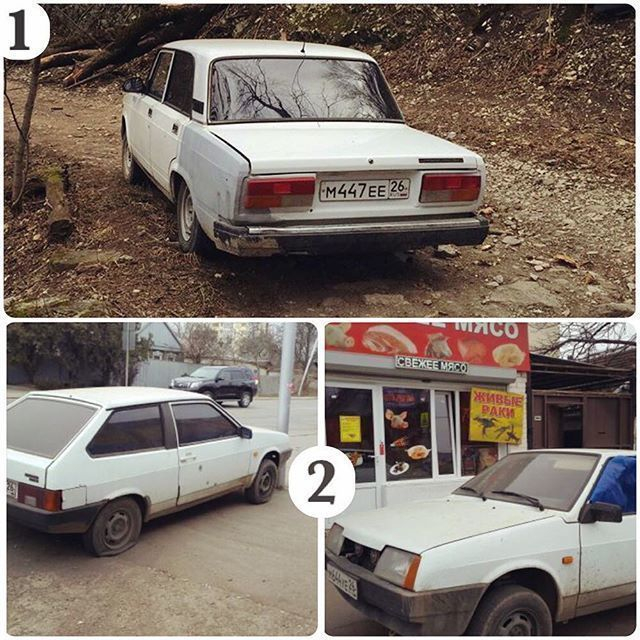 Жители Пятигорска обеспокоены двумя подозрительными автомобилями