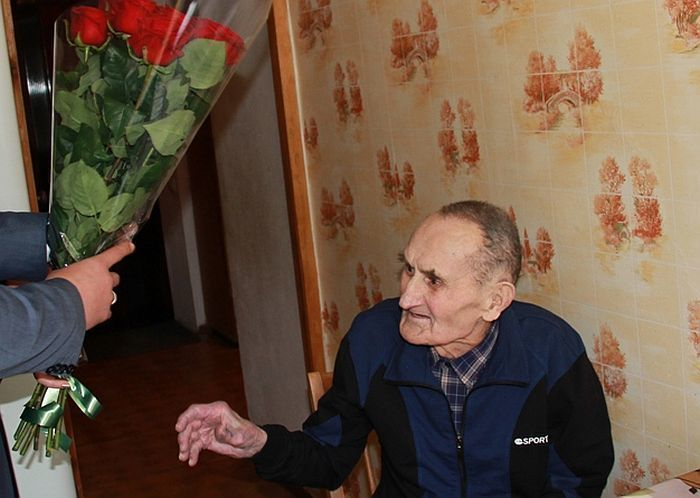 В канун Победы ставропольский ветеран отпраздновал юбилей