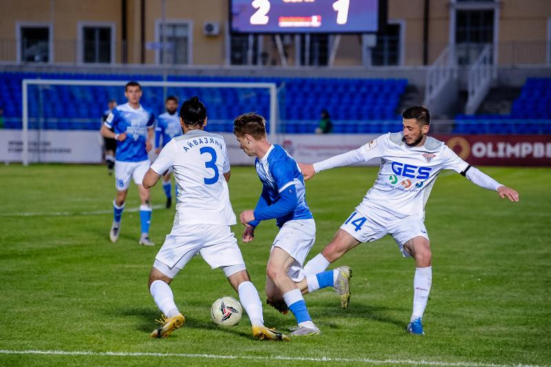 Команда «Ессентуки» отпраздновала в Грозном первую победу в новом футбольном сезоне