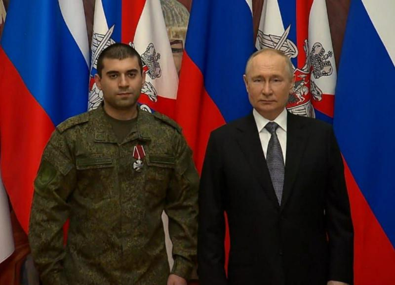 Президент Владимир Путин наградил Орденом Мужества уроженца Ставрополья
