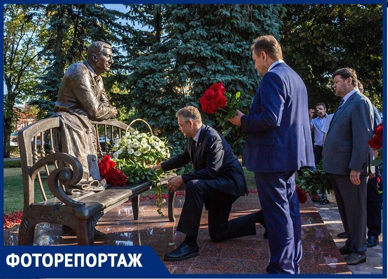 В Ставрополе открыли памятник ко дню рождения покойного мэра города Андрея Джатдоева