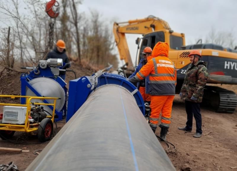 Ставрополькрайводоканал завершил капитальный ремонт городского водопровода в Благодарном