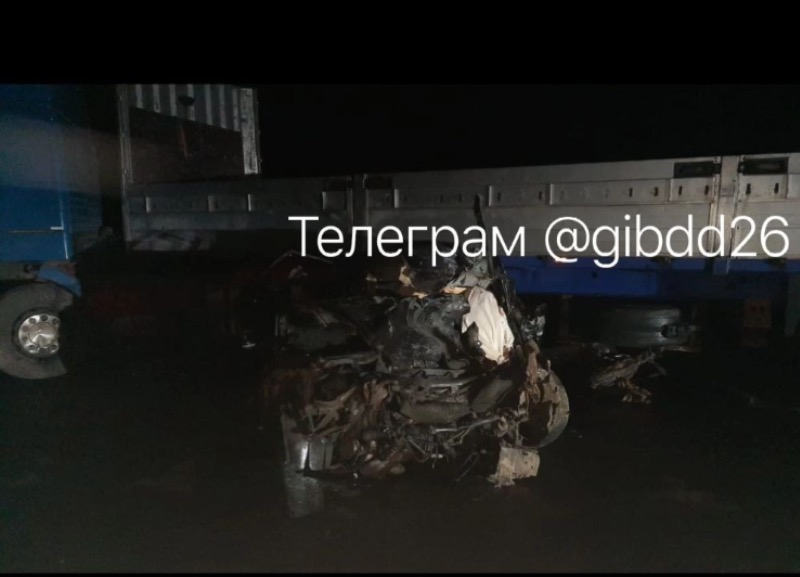 Смертельное ДТП с грузовиком произошло на трассе на Ставрополье