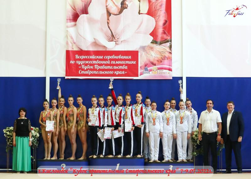 На кисловодском ковре преуспели гимнастки из Ростова-на-Дону