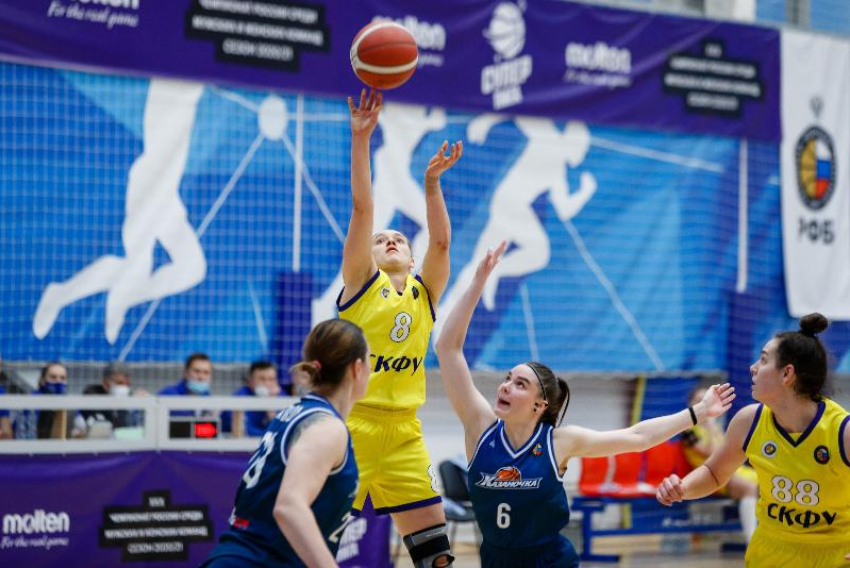 Казань взяли в пятый раз: ставропольские баскетболистки выиграли домашний четвертьфинальный поединок