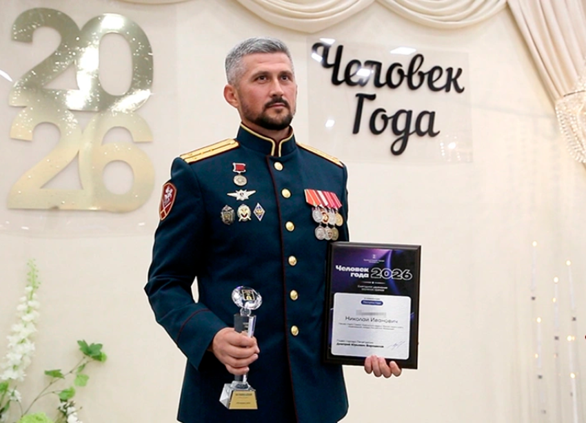 В Пятигорске росгвардейца признали «Человеком года» за спасение пострадавшего на взорвавшейся АЗС