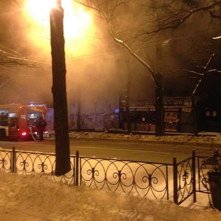 «Красный металлист» горел в Ставрополе