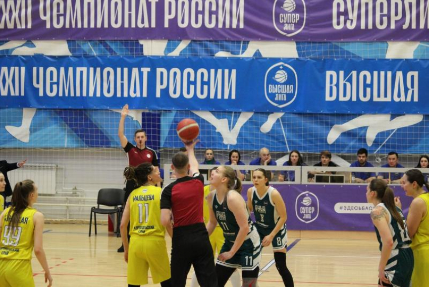 Баскетбольные «фурии» в Ставрополе гостеприимно встретили гостий из Москвы 
