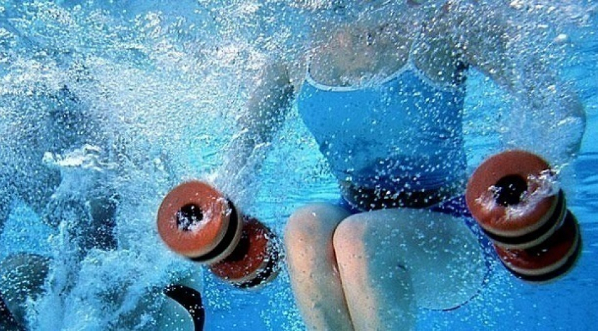 Аквааэробика в X-FIT - пятый участник проекта «Мы выбираем спорт!» 