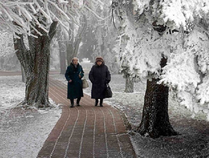 Мороз и ледяной ветер установятся в воскресенье на Ставрополье