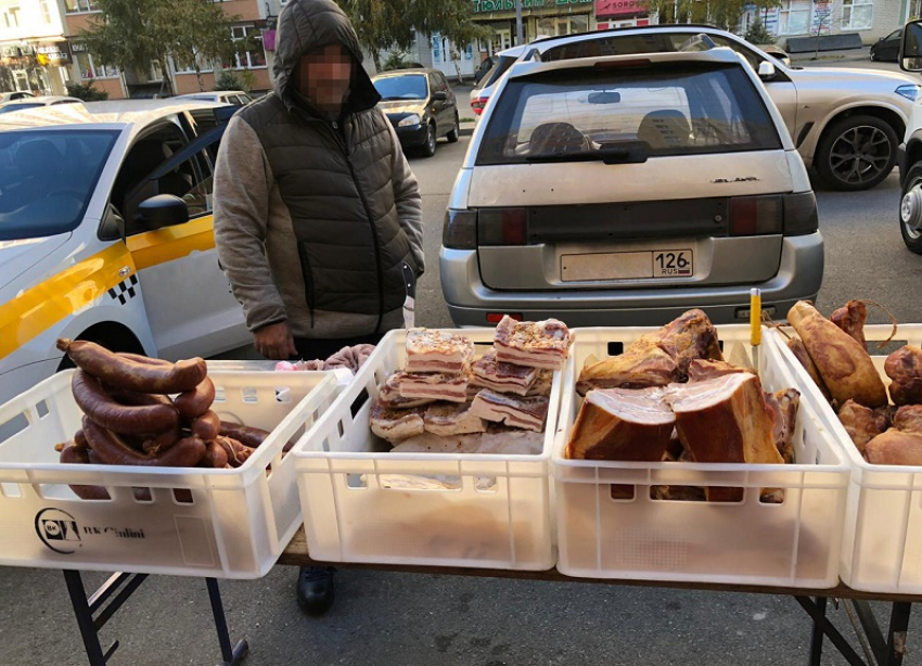 Четырех уличных торговцев рыбой и мясом оштрафовали в Ставрополе