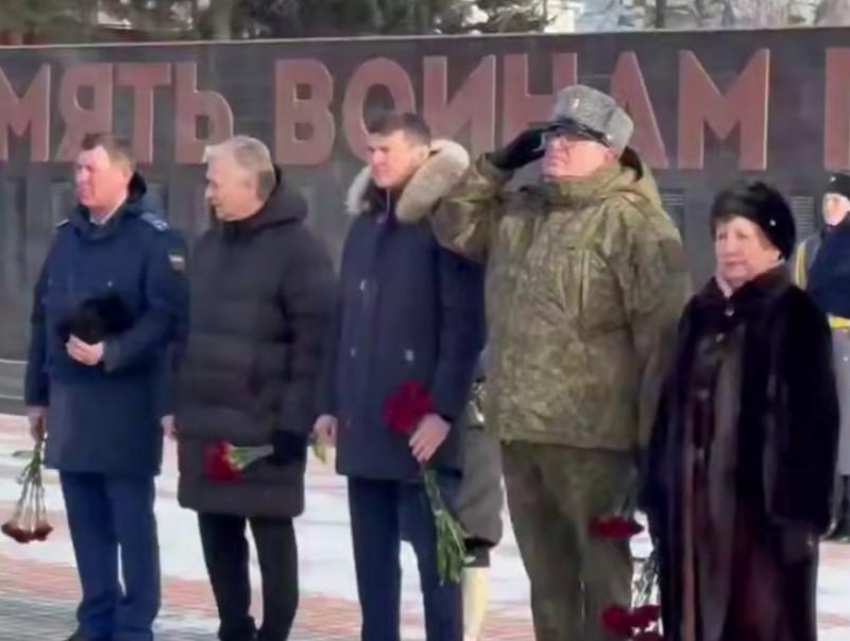В Михайловске почтили память солдат, погибших при освобождении Ставрополья от фашистских захватчиков