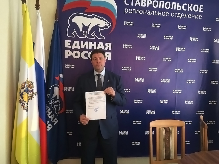 Николай Новопашин стал участником предварительного голосования «Единой России"