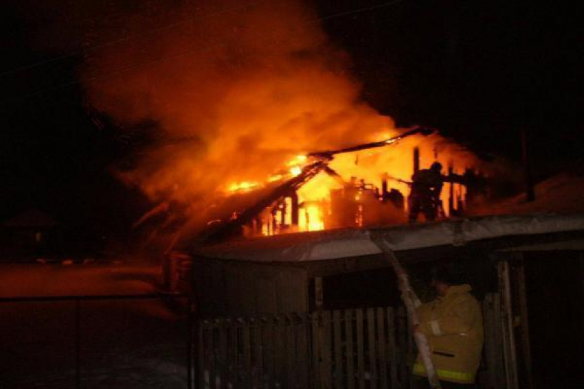 В пожаре на Ставрополье погибли буренки