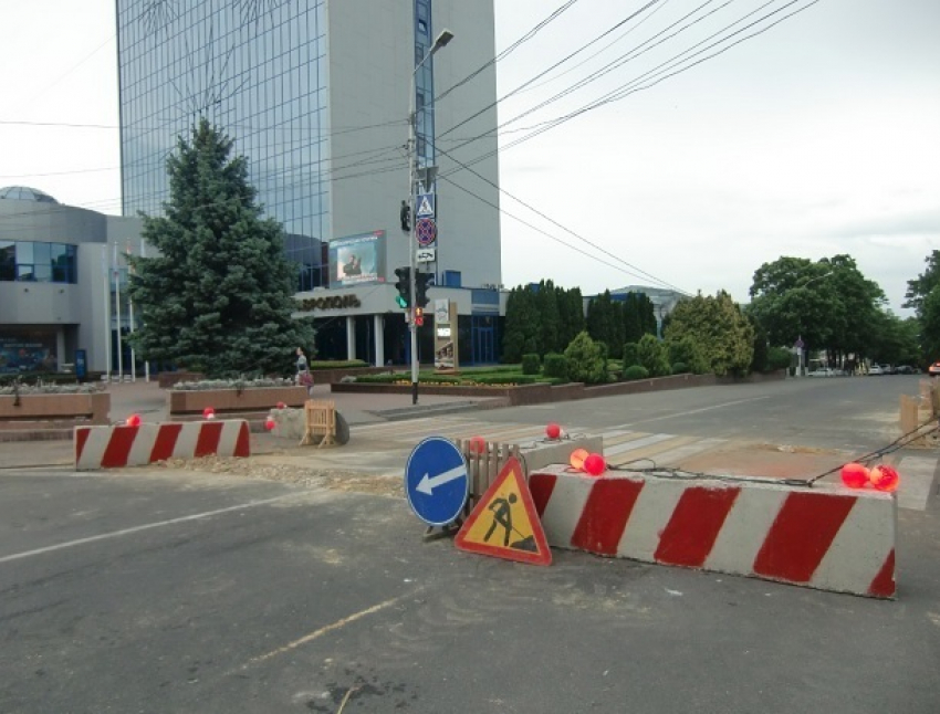 Три центральные улицы перекроют из-за ремонта водопровода в Ставрополе