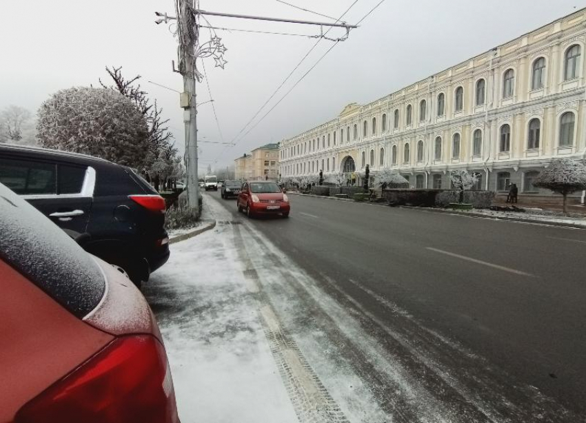 В среду в Ставрополе ожидаются сильный ветер и небольшой снег